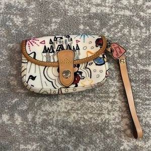 Dooney & Bourke Disney wristlet